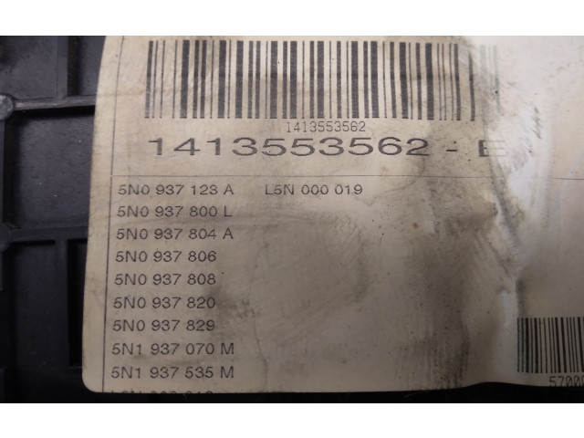 Pojistková skříňka Řídící jednotka BSM 5N0937123   Volkswagen Tiguan 2014