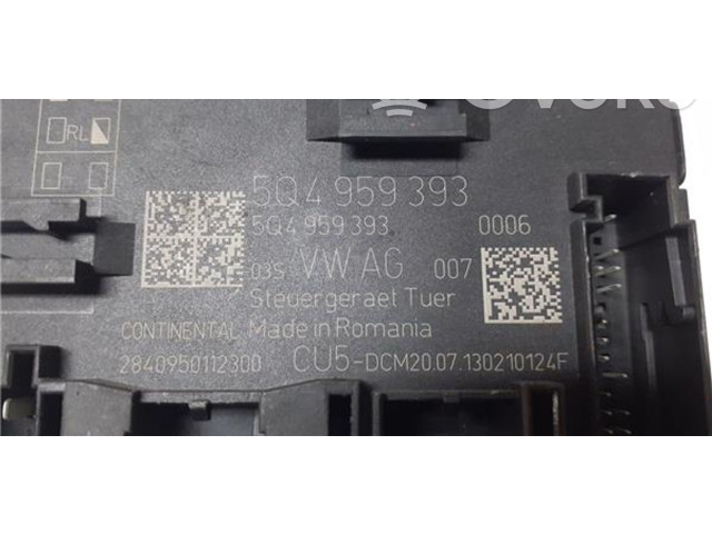 Блок управления 5q4959393   Skoda Octavia Mk3 (5E)