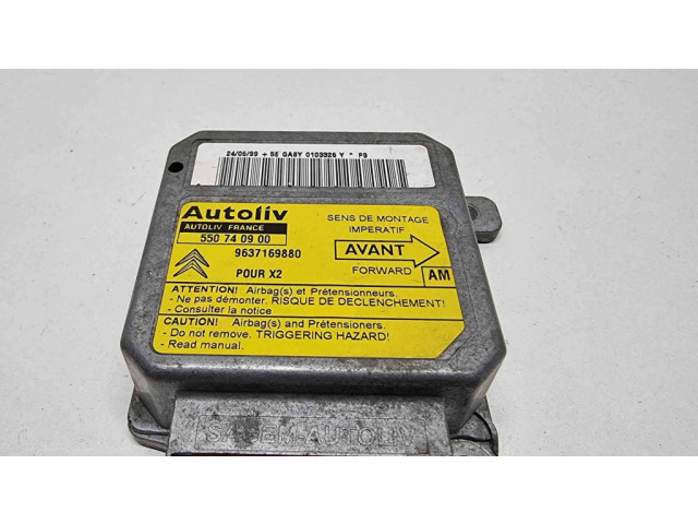 Блок подушек безопасности 9637169880, 550740900 Citroen Xantia