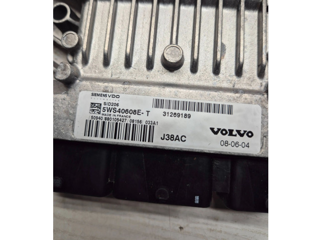Блок управления двигателя 31269189, J38AC   Volvo V70