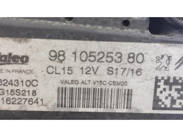 Генератор 9810525380   Peugeot 2008 I      