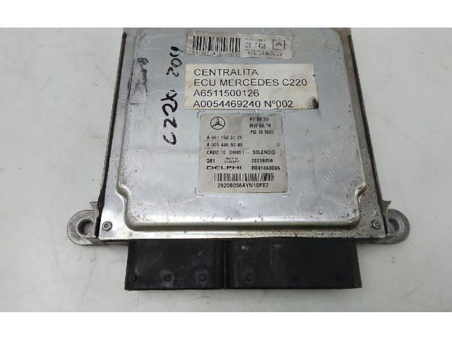 Řídící jednotka A6511500126 Mercedes-Benz C W204 2007