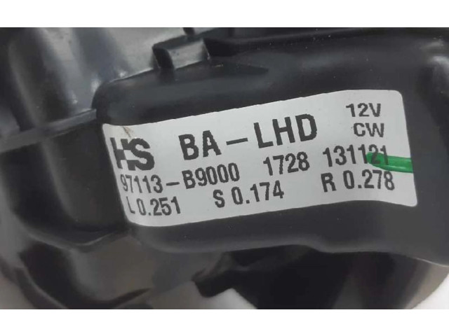 Вентилятор печки 97113B9000 Hyundai i10