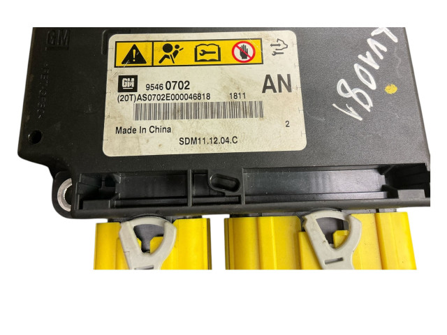 Блок управления надувных подушек 95460702   Chevrolet Captiva