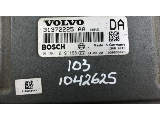Блок управления двигателя 0281019168, 31372225   Volvo XC90