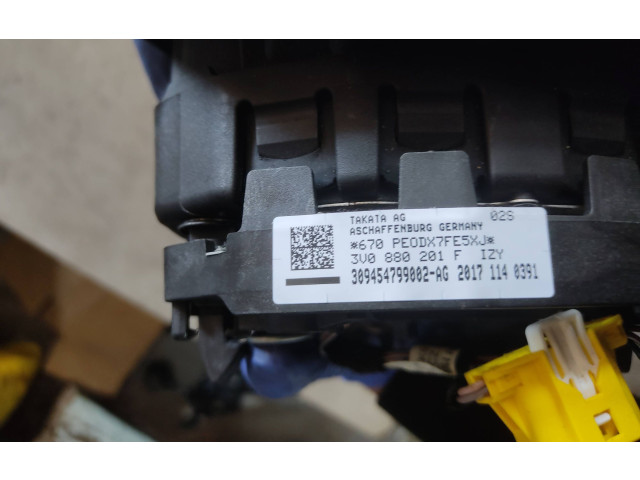 Подушка безопасности водителя 3V0880201F, 20171140391 Skoda Superb B8 (3V)