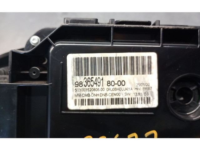 Панель приборов 9836549180, 9836549180   Peugeot 5008       