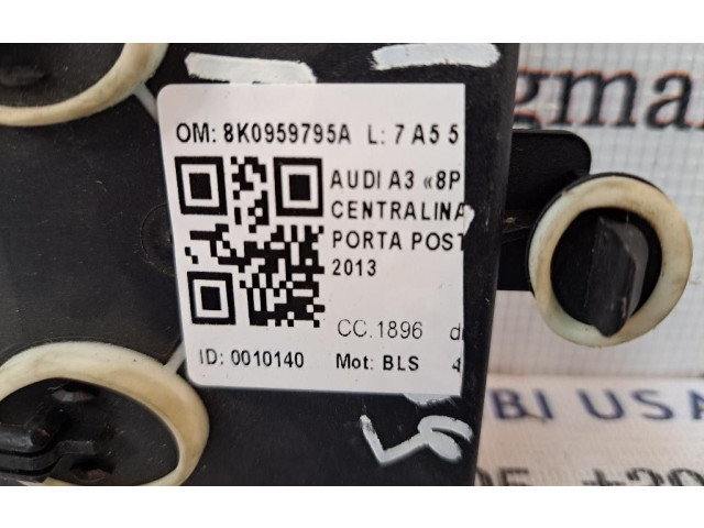 Блок управления дверью 8K0959795A, 8K0959795A   Audi A3 S3 8P