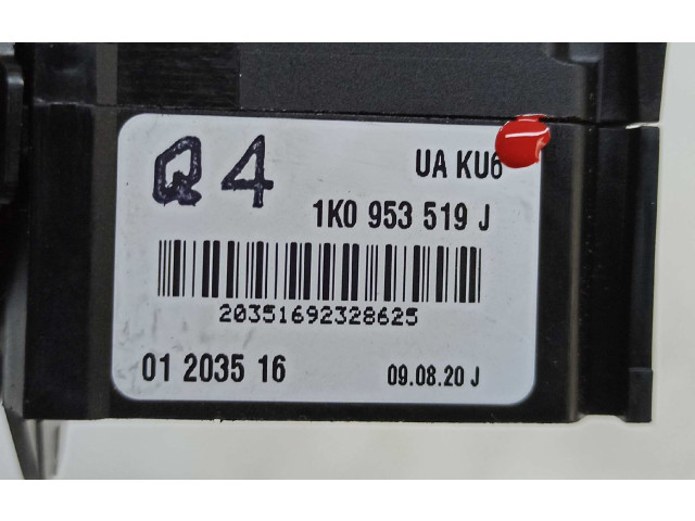 Ручка стеклоочистителей 1K0953519J, 1K0953519 Volkswagen Golf SportWagen