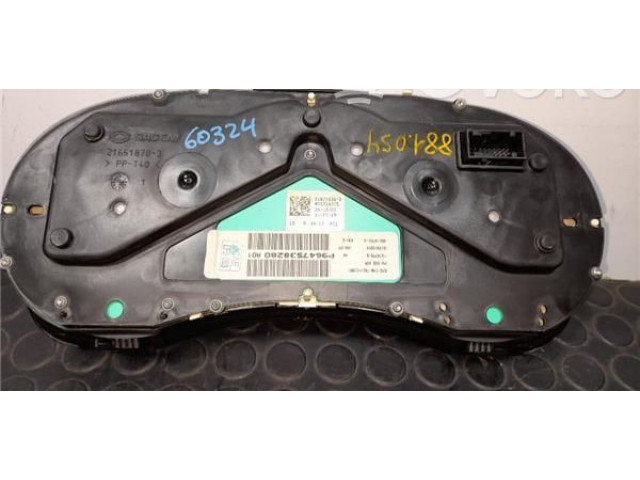 Přístrojová deska Peugeot 307 2001 9647538280