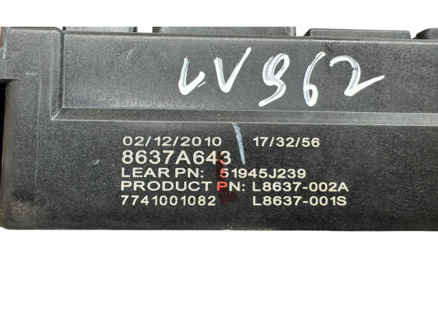 Блок предохранителей 8637A643, 51945J239 Mitsubishi ASX