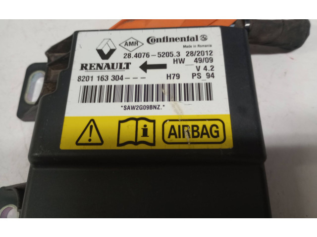 Блок подушек безопасности 8201163304   Dacia Duster