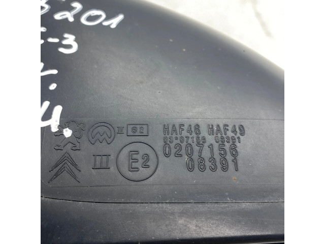 Зеркало электрическое левое Citroen C3 2010-2016 года