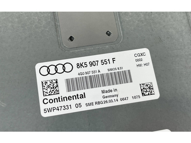 Блок управления двигателя 8K5907551F, 4G0907551A   Audi S5