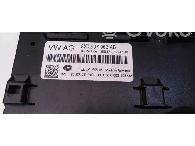 Блок комфорта 8X0907063AB Audi Q3 8U