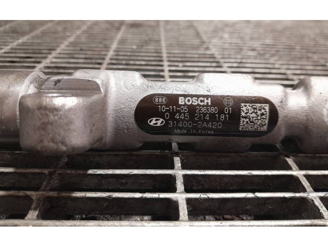 Vstřikovací lišta 23638001, 0445214181 Hyundai ix35 D4FD