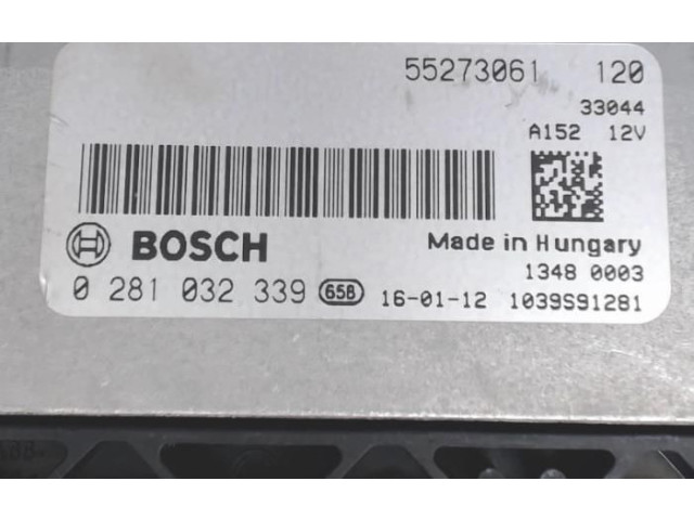 Блок управления двигателя 55703083   Fiat 500L