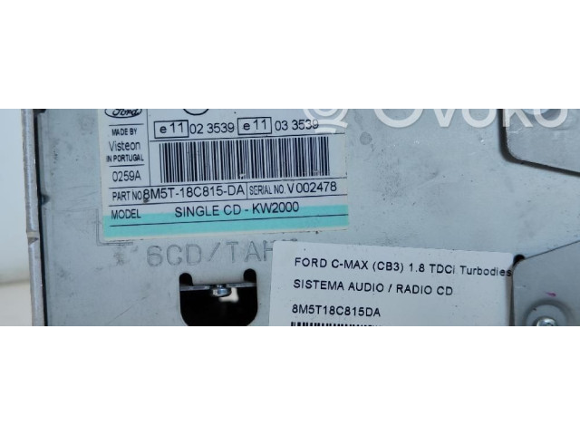 Радио/ проигрыватель CD/DVD / навигация 3M5T18C815BD Ford C-MAX I