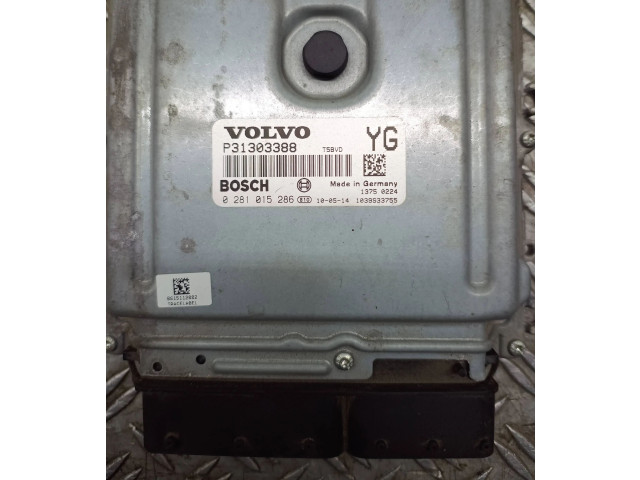 Блок управления двигателя P31303388, 0281015286   Volvo V70