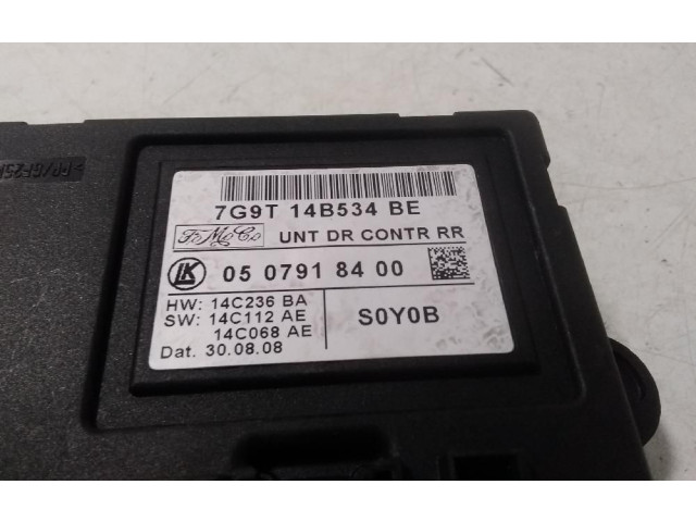 Блок управления 7G9T14B534BE Jaguar XF X250