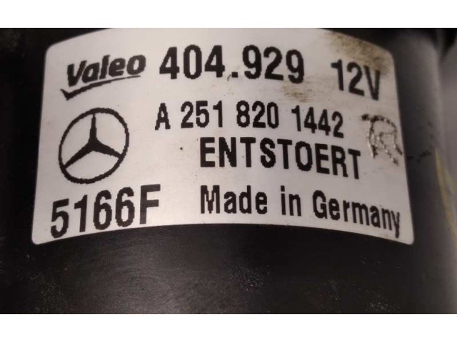 Моторчик дворников A2518201442, A2518202542 Mercedes-Benz R W251