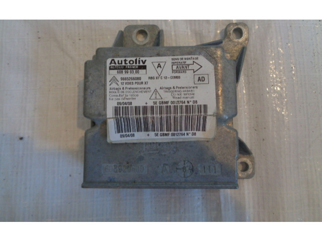 Блок подушек безопасности 9665266080 Peugeot 2008 I