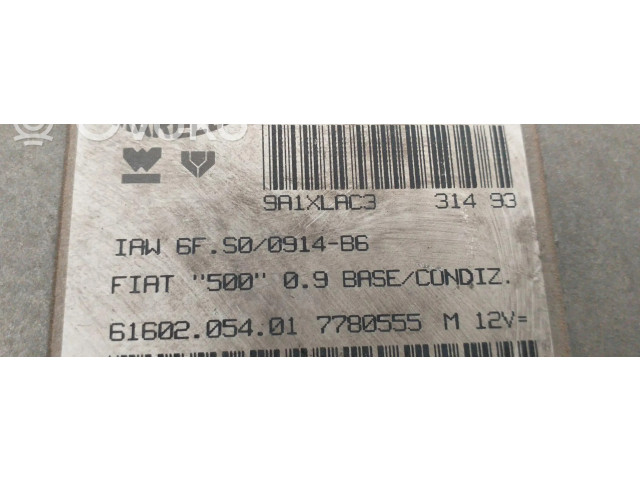 Řídící jednotka 9A1XLAC331493, CENTRALITAMOTORUCE Fiat 500 Cinquecento