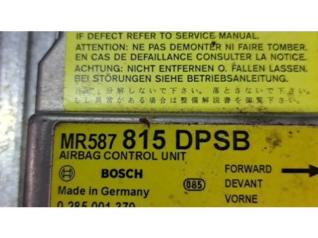 Блок подушек безопасности MR587815, 0285001379   Mitsubishi Space Star