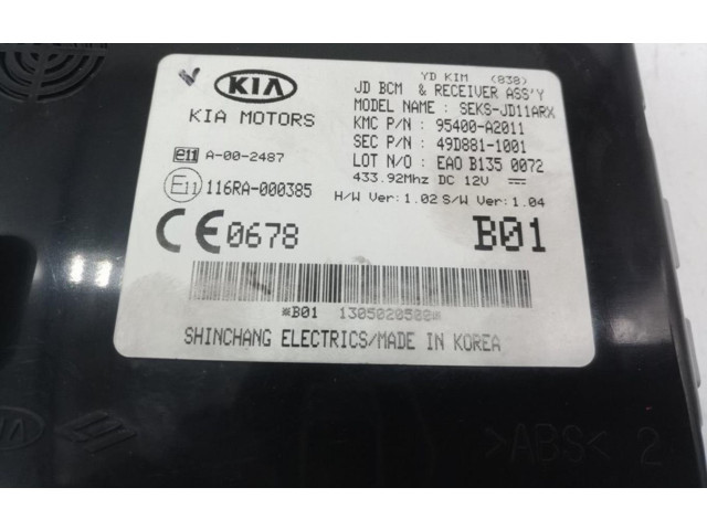 Блок управления двигателя 95400A2011 KIA Ceed