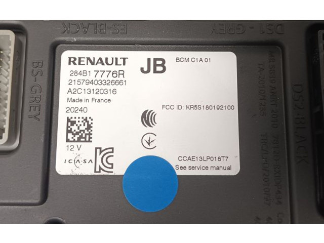 Pojistková skříňka 284B17776R Renault Espace - Grand espace 2021