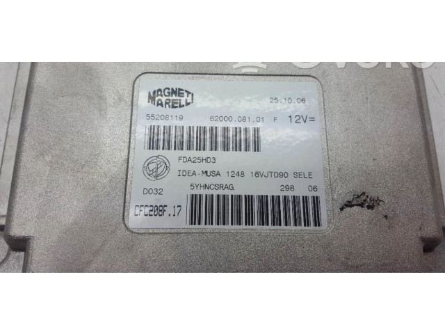 Řídící jednotka 55208119 Lancia Musa 2006