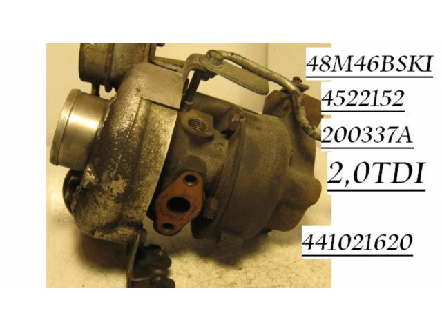 Turbodmychadlo Турбина 441021620, 48M46BSKI Nissan Primera 0.0