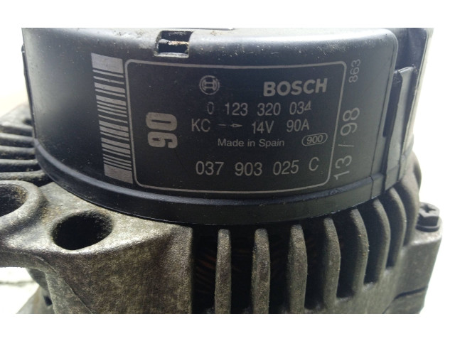 Генератор 0123320034, 037903025C Audi A3 S3 8L