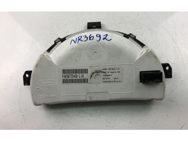 Панель приборов P9650735480G Citroen C2