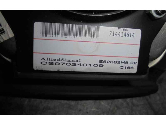 Подушка безопасности водителя 714414614, CS970240109 Fiat Marea