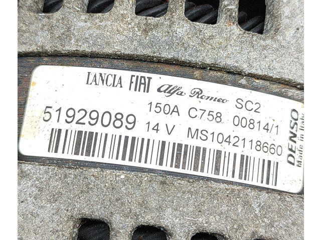 Генератор 51929089, MS1042118660   Jeep Renegade      