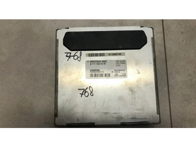 Řídící jednotka A1111531879   Mercedes-Benz C W203 2000