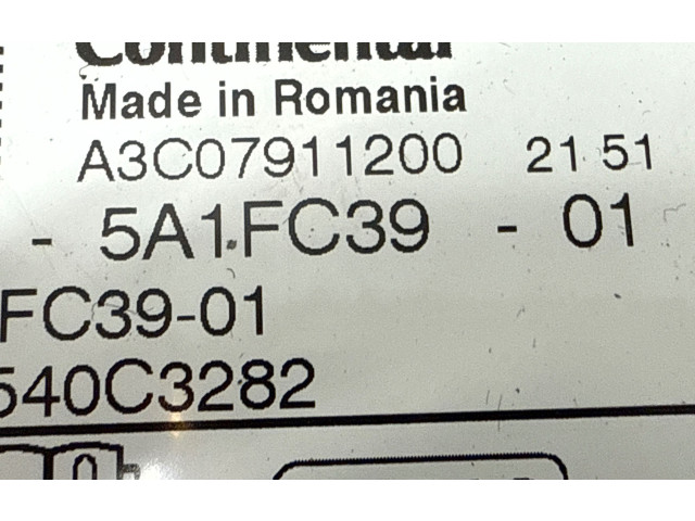 Блок подушек безопасности 5A1FC3901, 5A1FC39 BMW X3 G01