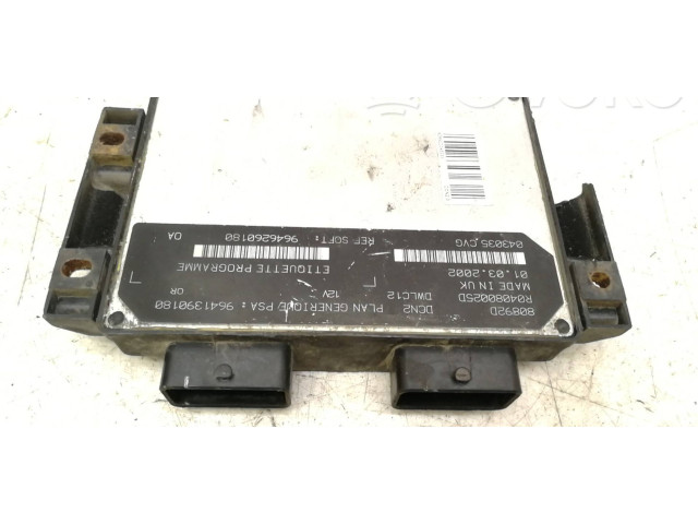 Řídící jednotka 9646260180, 80892D   Citroen Berlingo 1997