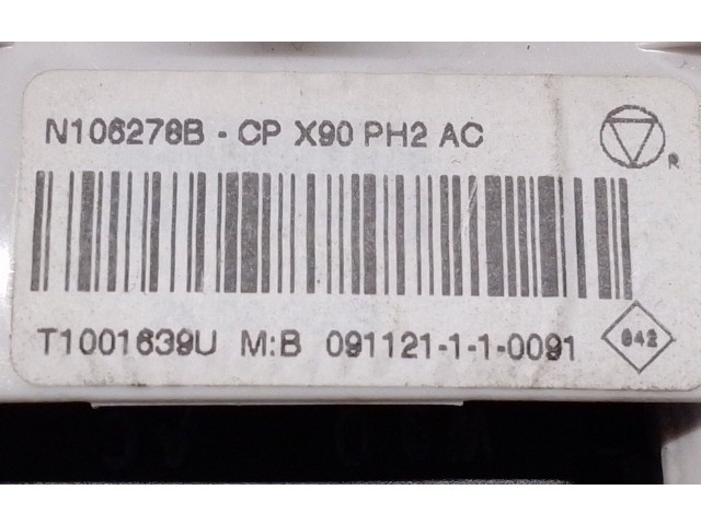 Модуль блока управления кондиционером N106278B, VALEO Dacia Logan Pick-Up