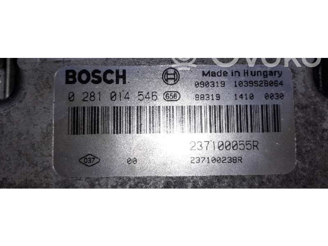 Řídící jednotka 237100238R, 0281014546 Renault Grand Modus 2009