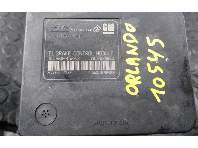 Блок АБС 13356788, 10020604294   Chevrolet  Orlando  2011 -  года