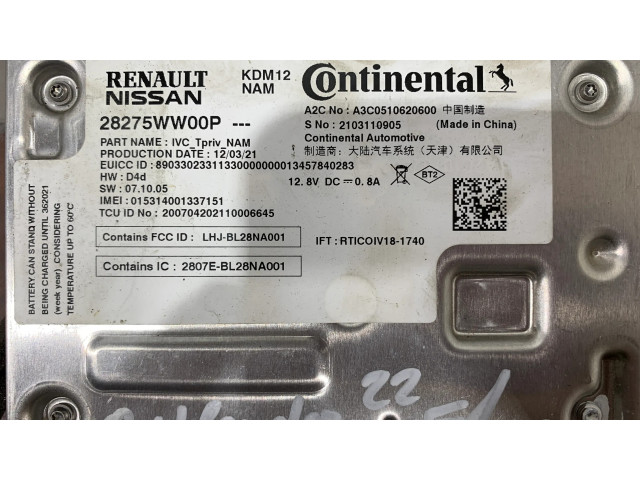 Блок управления 28275WW00P, A3C0510620600 Mitsubishi Outlander IV