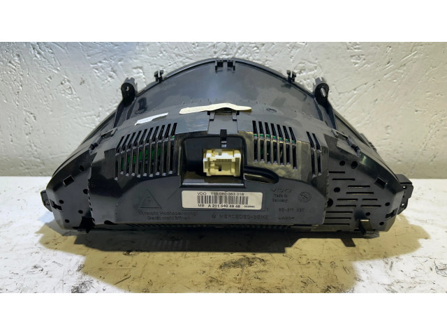 Панель приборов A2115404948, 110080363016   Mercedes-Benz E W211       