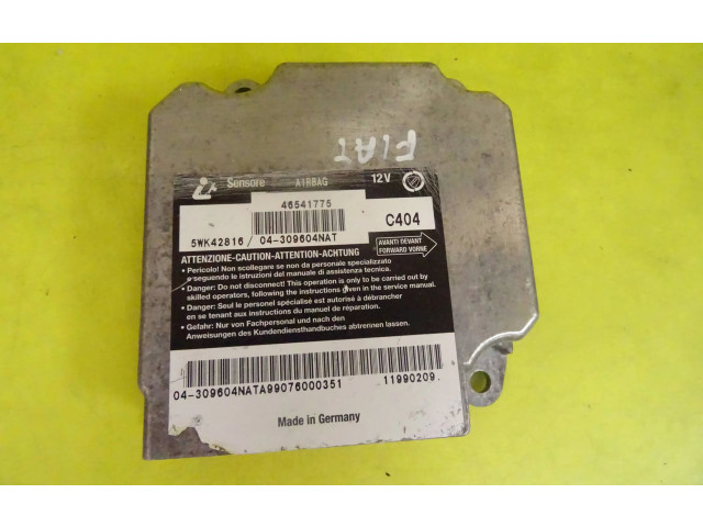 Блок подушек безопасности 46541775, 5WK42816   Fiat Bravo - Brava