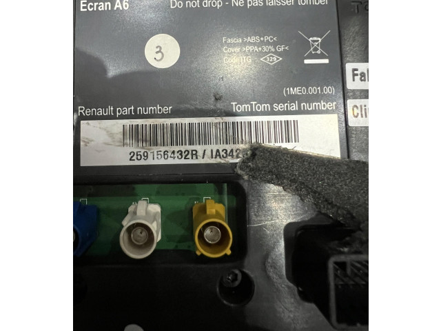 Дисплей    259156432r   Renault Clio III