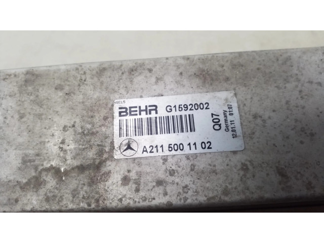 Интеркулер A2115001102 Mercedes-Benz E W211 2.7