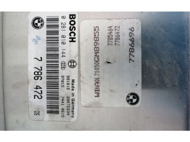 Řídící jednotka 0281010141, 7786472 BMW 5 E39 2003