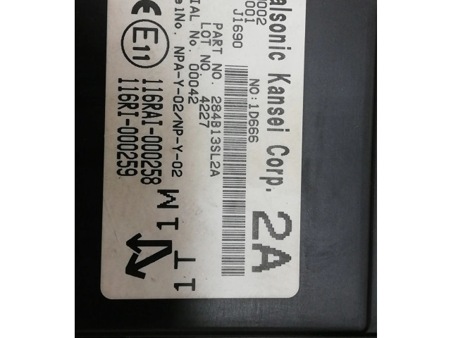 Pojistková skříňka 284B13SL2A Nissan Pulsar 2015