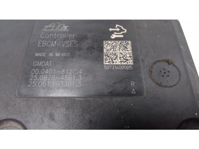 Блок АБС 96817737, 000401812C4   Chevrolet  Captiva  